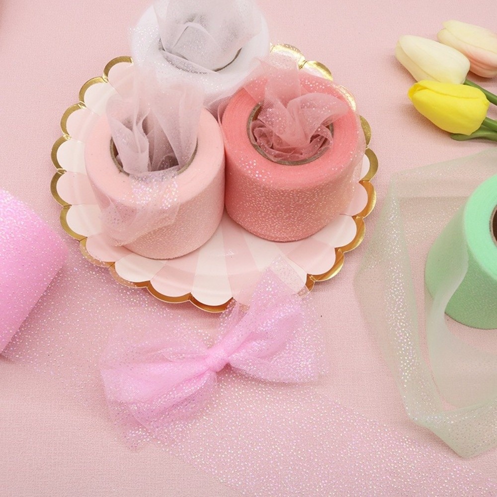 Ribbon Organza Roll - Nastri di Organza con Paillettes di