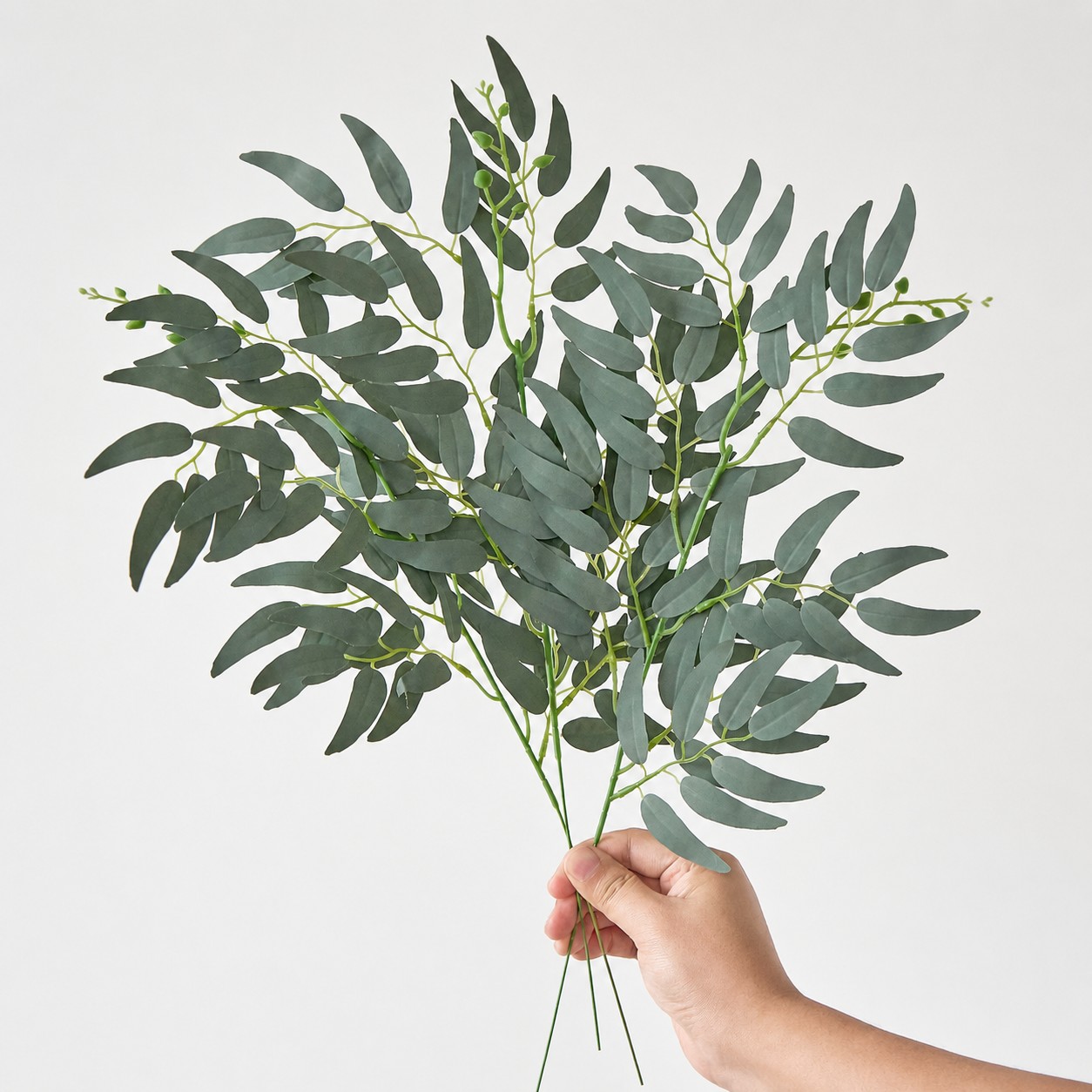 Ruscus Stem Faux - 5/10 Pezzi Piante Artificiali Ruscus Italiano,