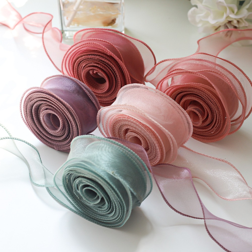 Ribbon Organza Roll - Rotolo di nastro di raso 40mm