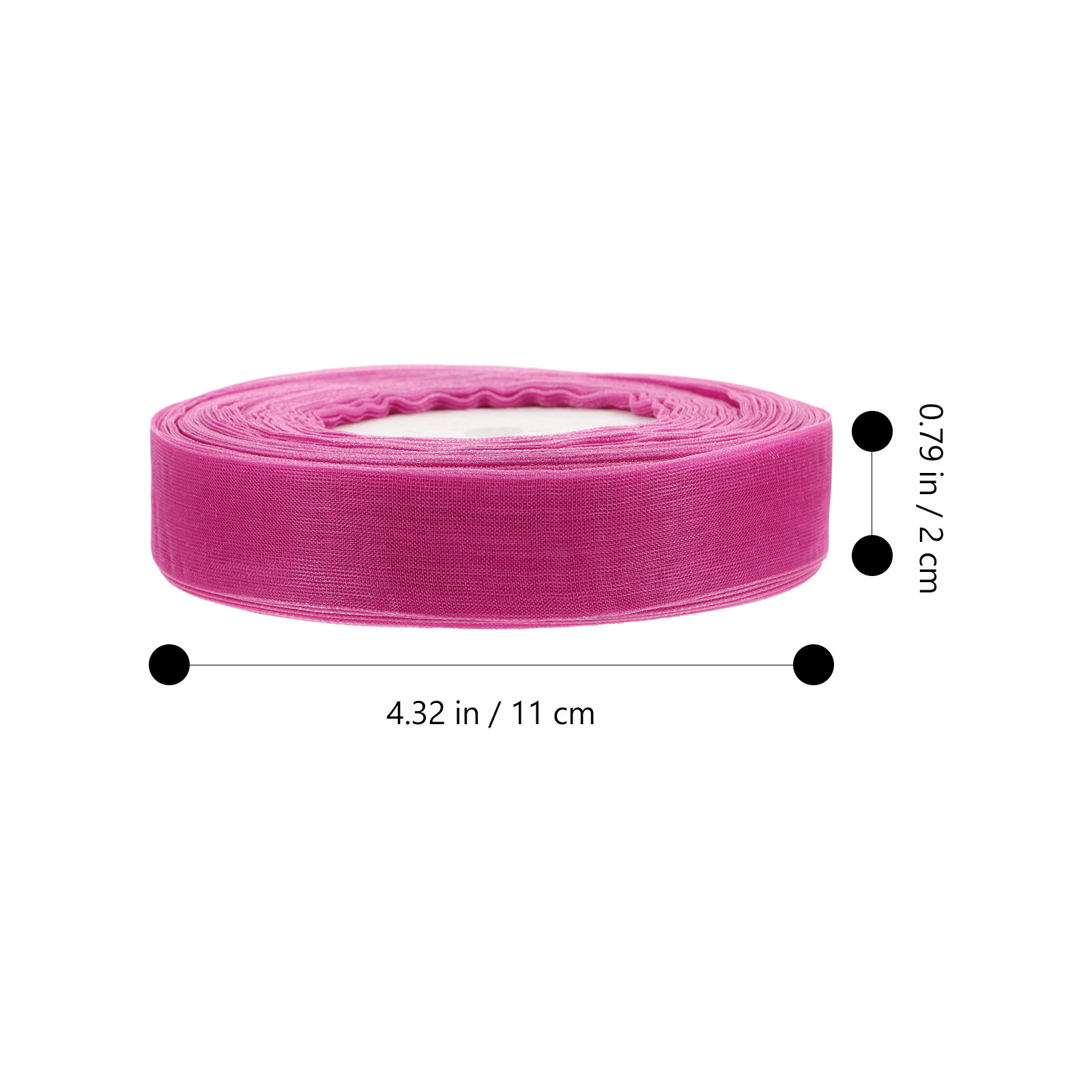 Nastro in Chiffon Organza Viol - Ribbon Organza Roll recensione e prezzo