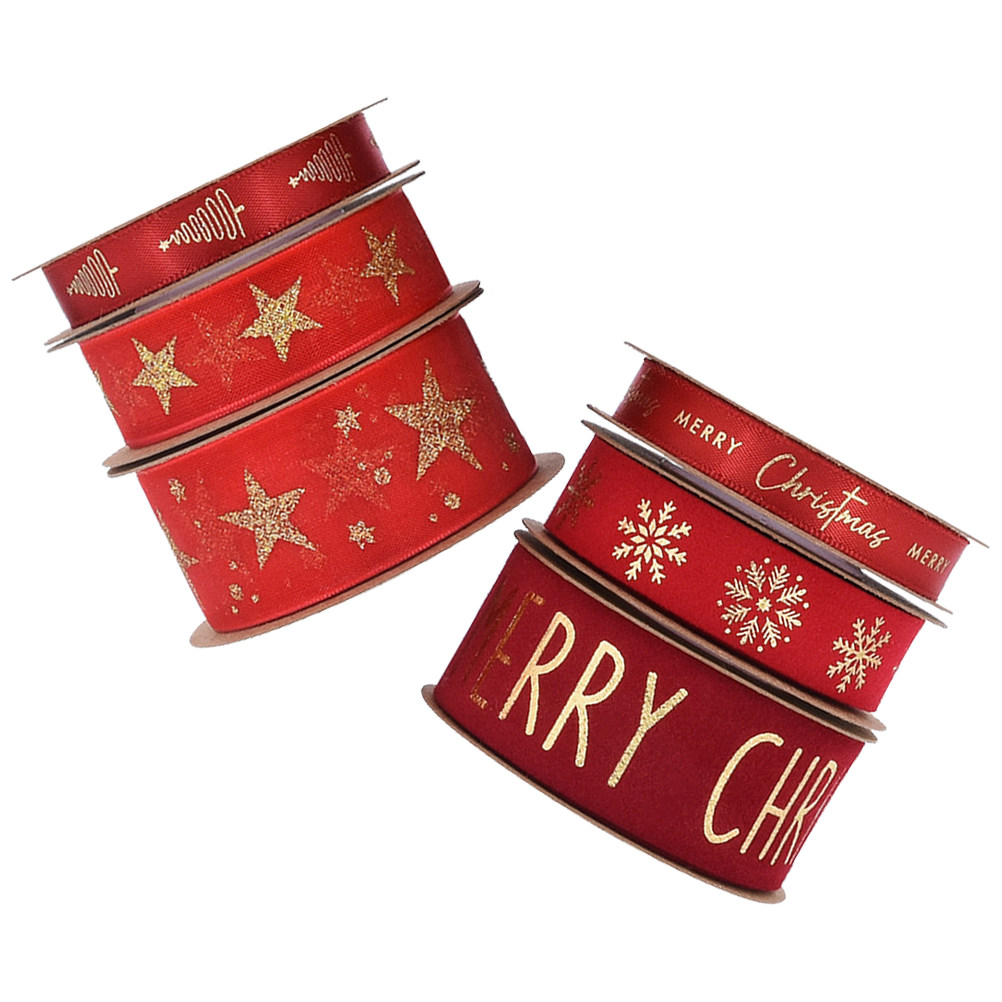 6 Rotoli di Nastro Natalizio i - Ribbon Organza Roll recensione e prezzo