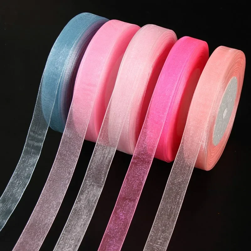 Nastro in Organza 15mm 50 Iard - Ribbon Organza Roll recensione e prezzo