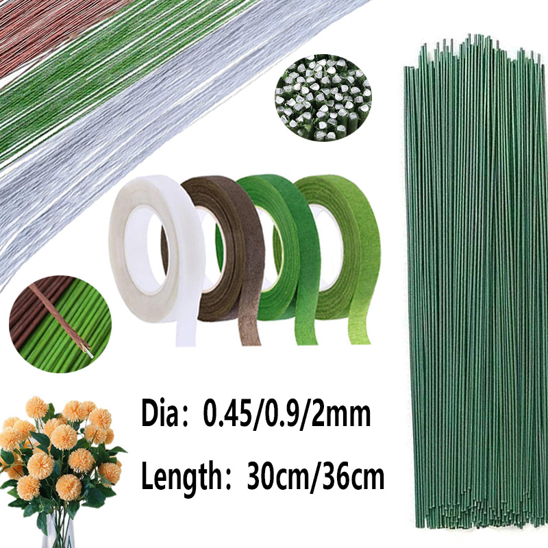 Steli di filo floreale verde c - Wire Stem Florist recensione e prezzo