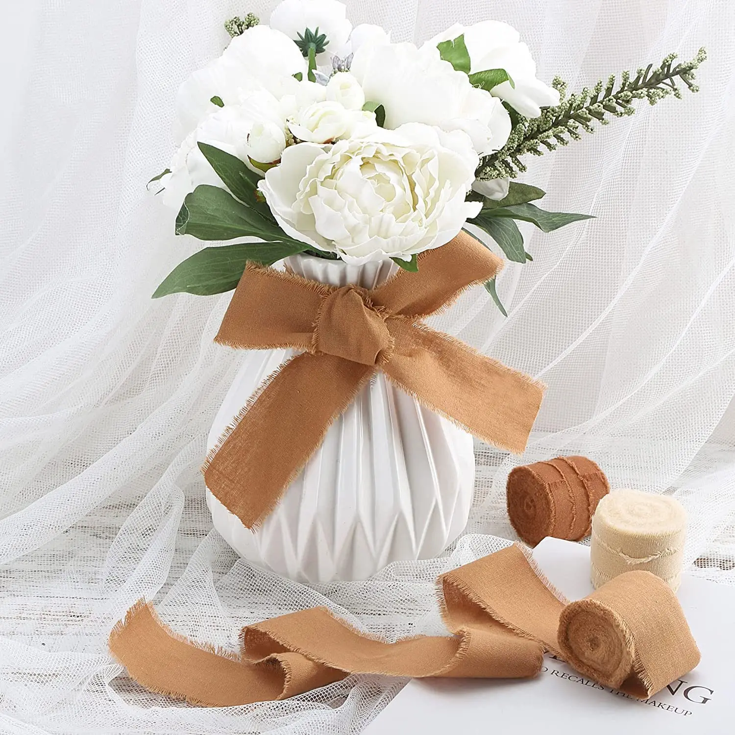 5 m/rotolo nastro di seta sfil - Ribbon Organza Roll recensione e prezzo