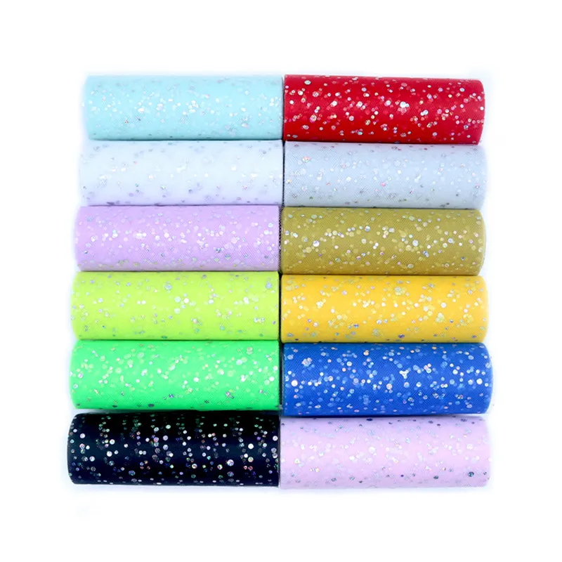 Glitter Paillettes Tulle Rotol - Ribbon Organza Roll recensione e prezzo